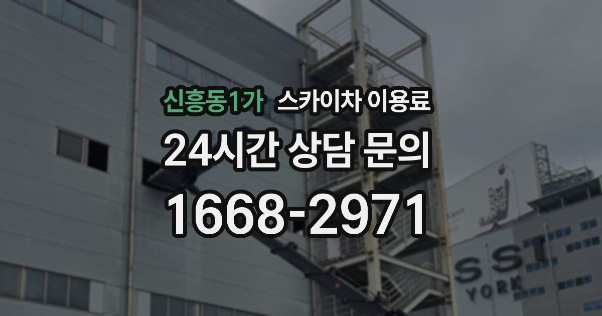 신흥동1가 스카이차 이용료