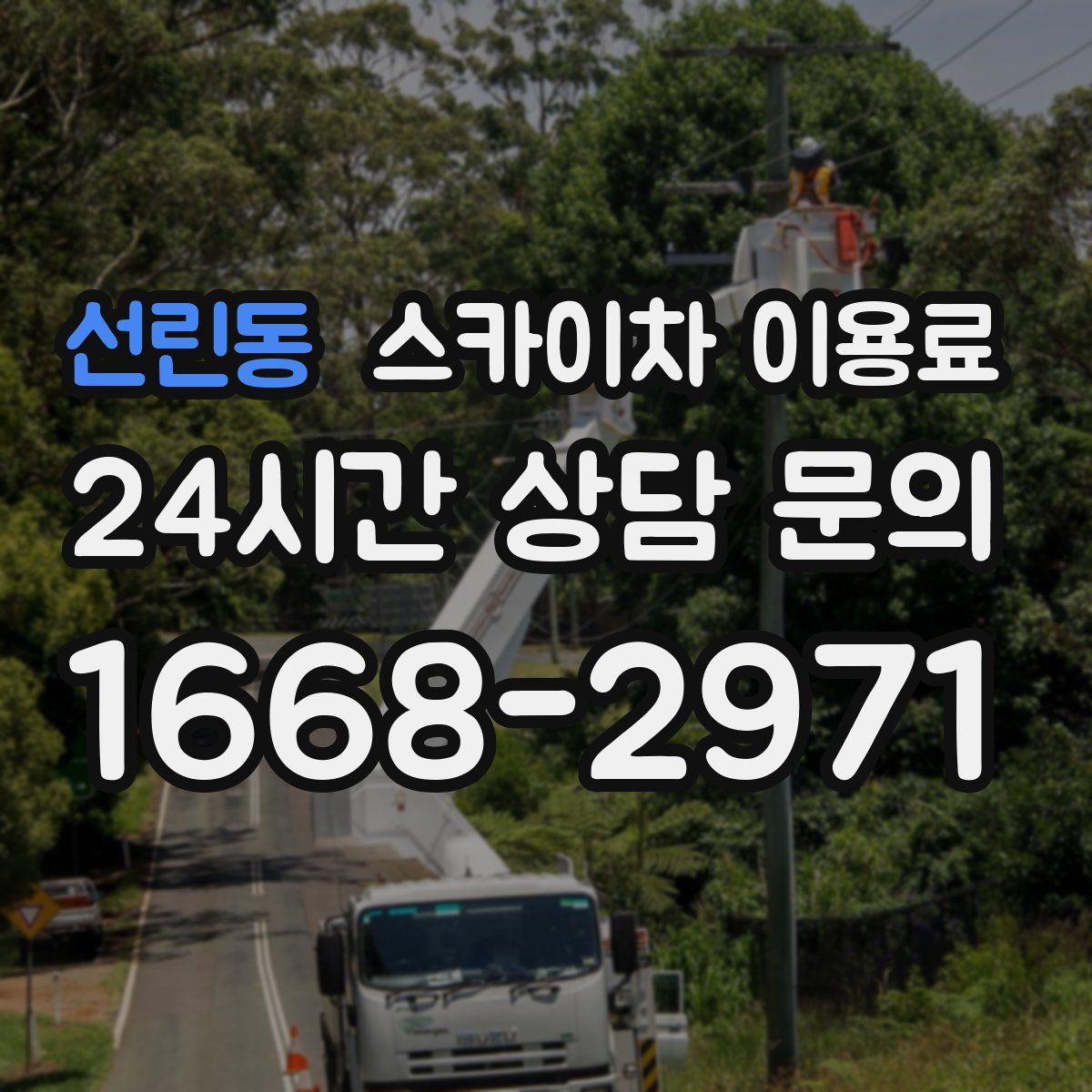 선린동 스카이차 이용료