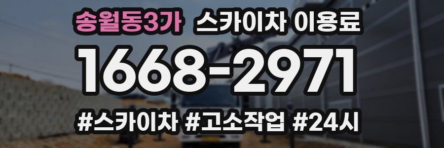 송월동3가 스카이차 이용료