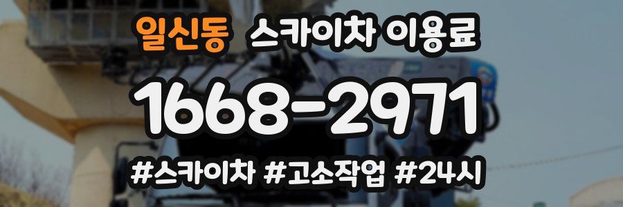 일신동 스카이차 이용료