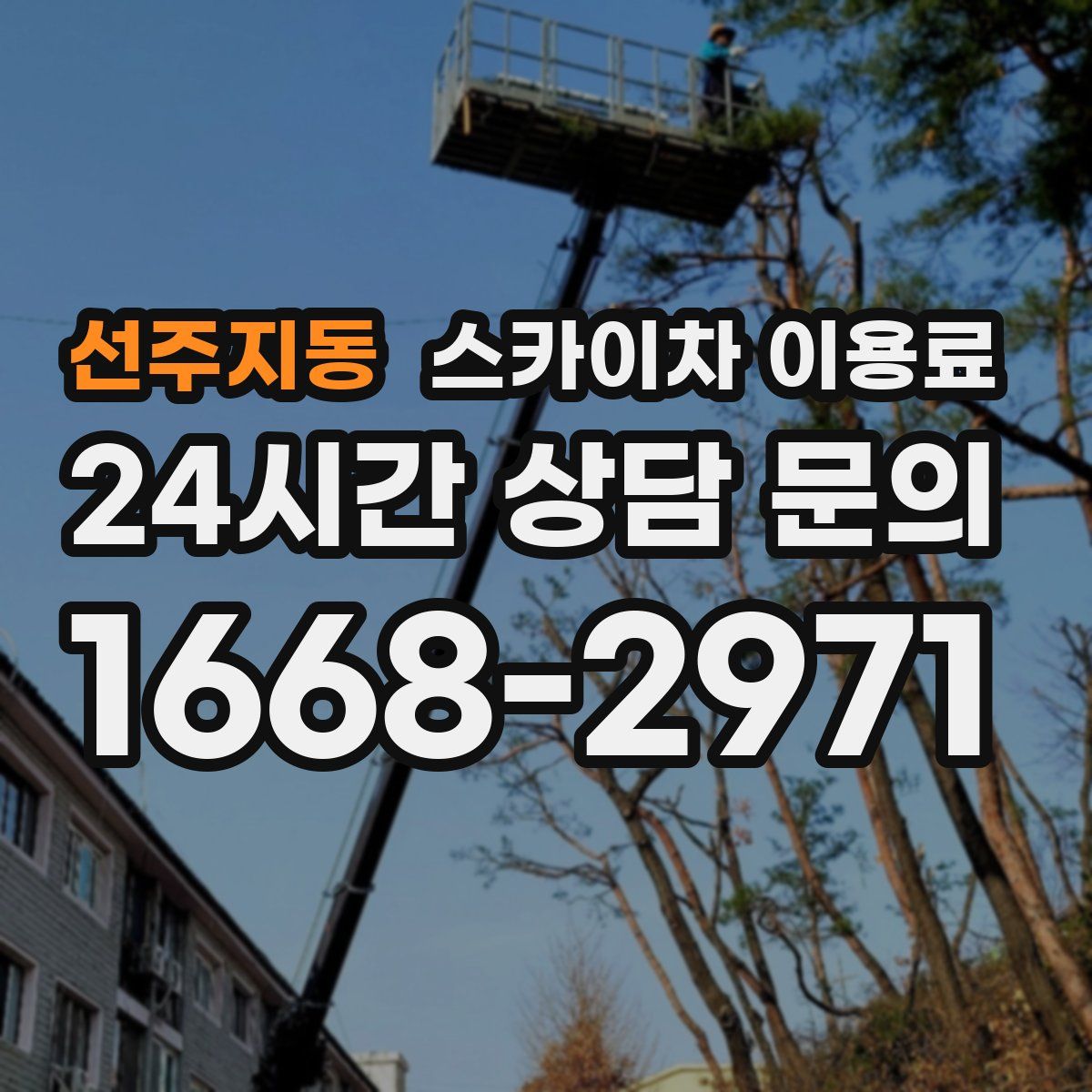 선주지동 스카이차 이용료