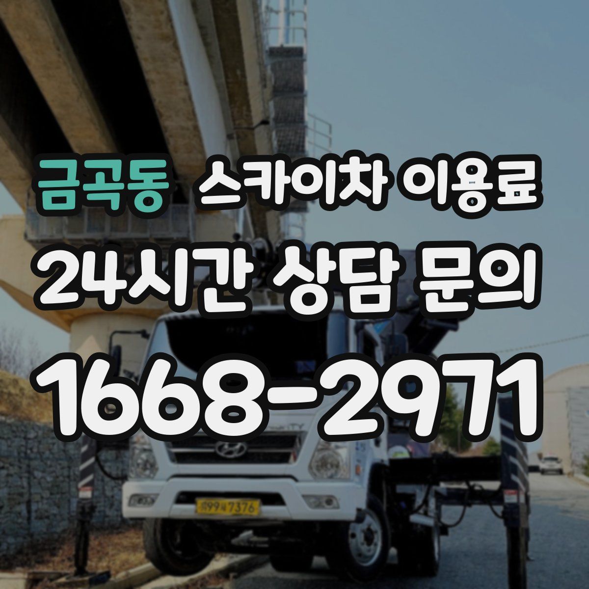 금곡동 스카이차 이용료