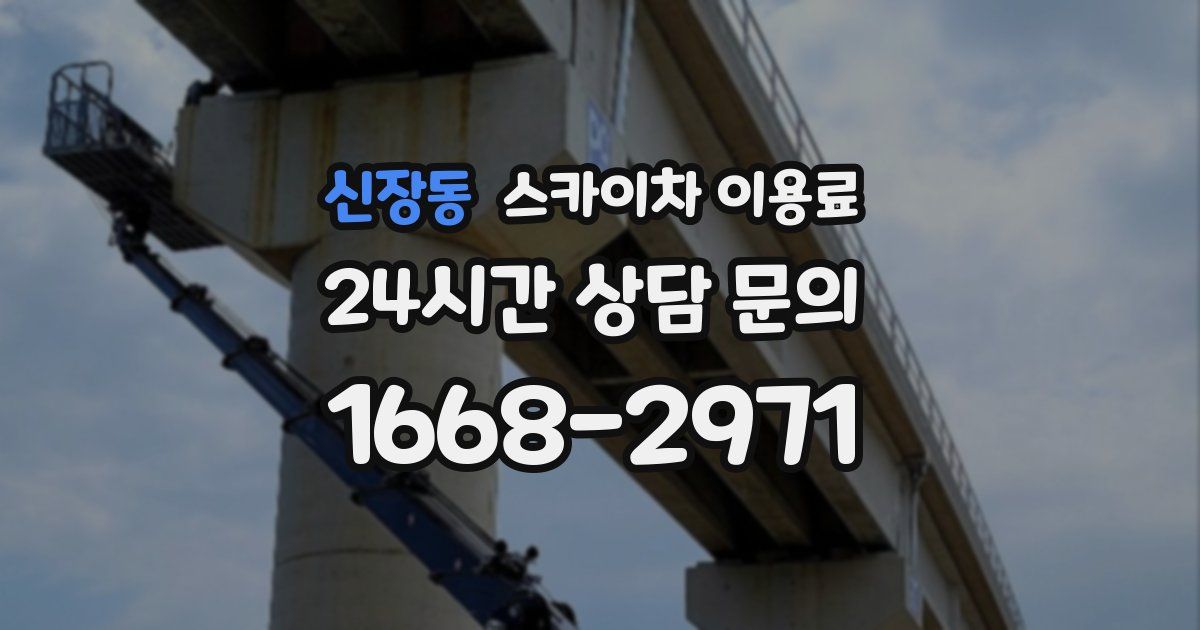 신장동 스카이차 이용료