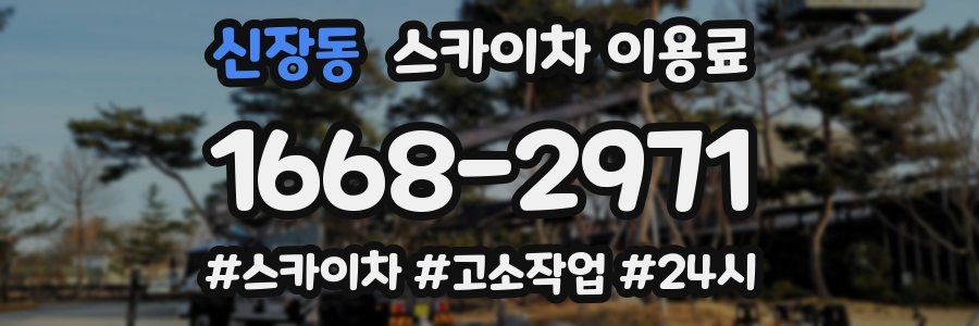 신장동 스카이차 이용료