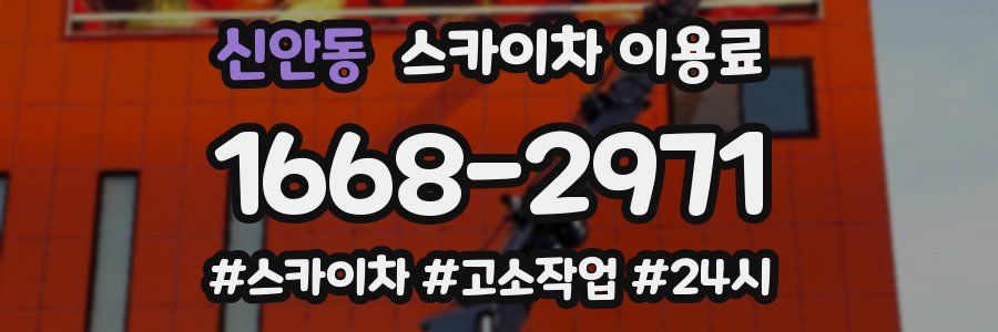 신안동 스카이차 이용료