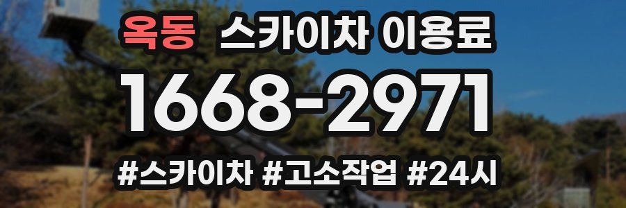 옥동 스카이차 이용료