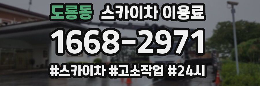 도룡동 스카이차 이용료