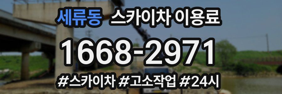 세류동 스카이차 이용료
