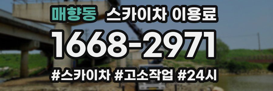 매향동 스카이차 이용료