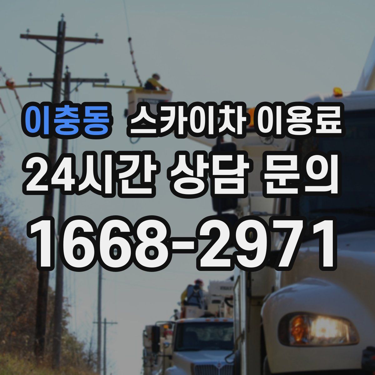 이충동 스카이차 이용료