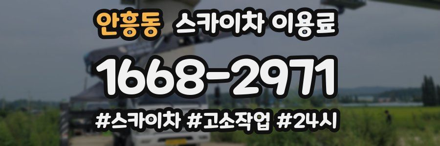 안흥동 스카이차 이용료