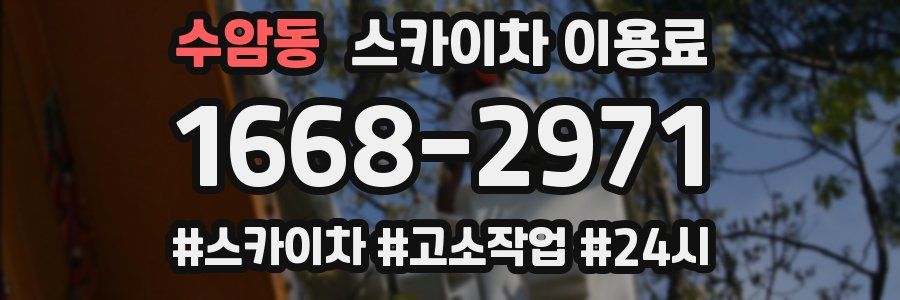 수암동 스카이차 이용료