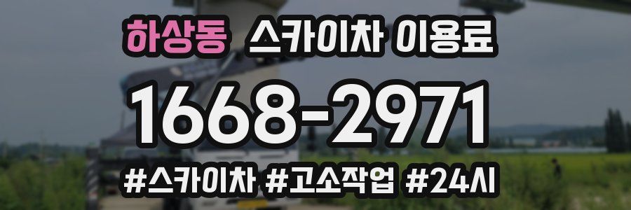 하상동 스카이차 이용료