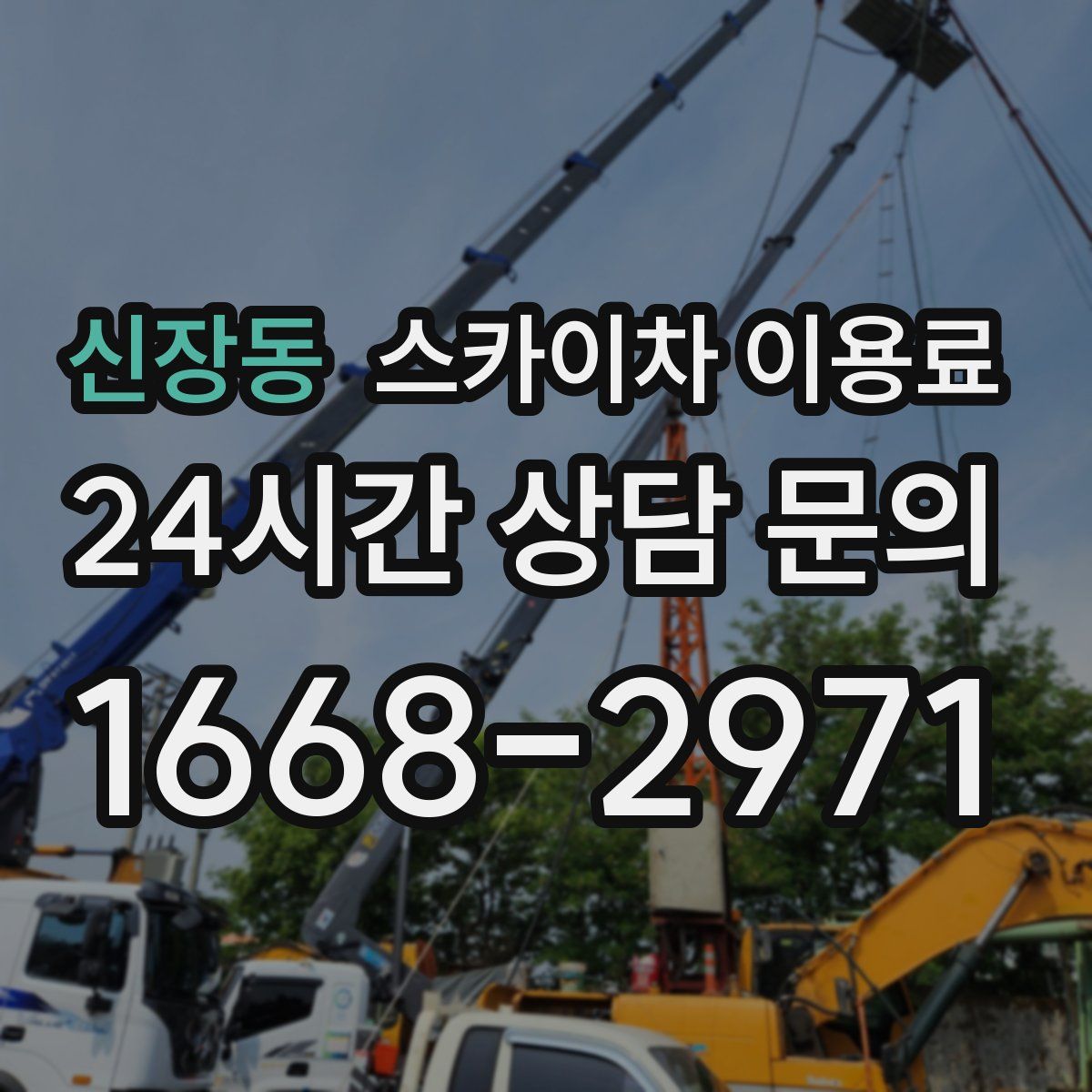 신장동 스카이차 이용료