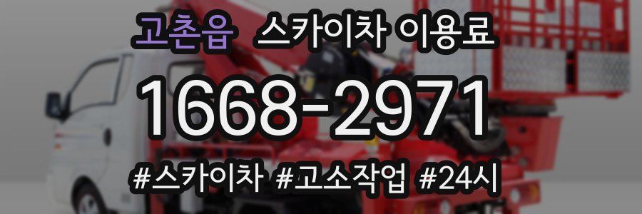 고촌읍 스카이차 이용료