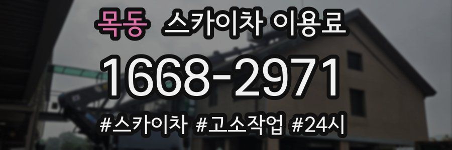목동 스카이차 이용료