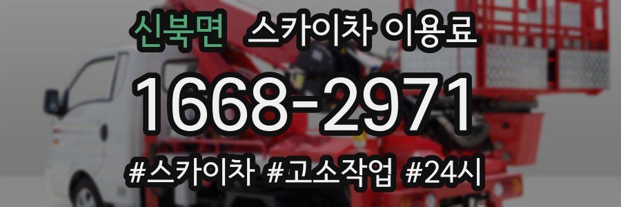 신북면 스카이차 이용료
