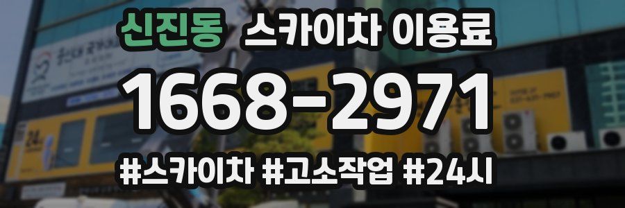 신진동 스카이차 이용료