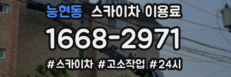 능현동 스카이차 이용료