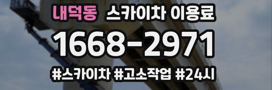 내덕동 스카이차 이용료