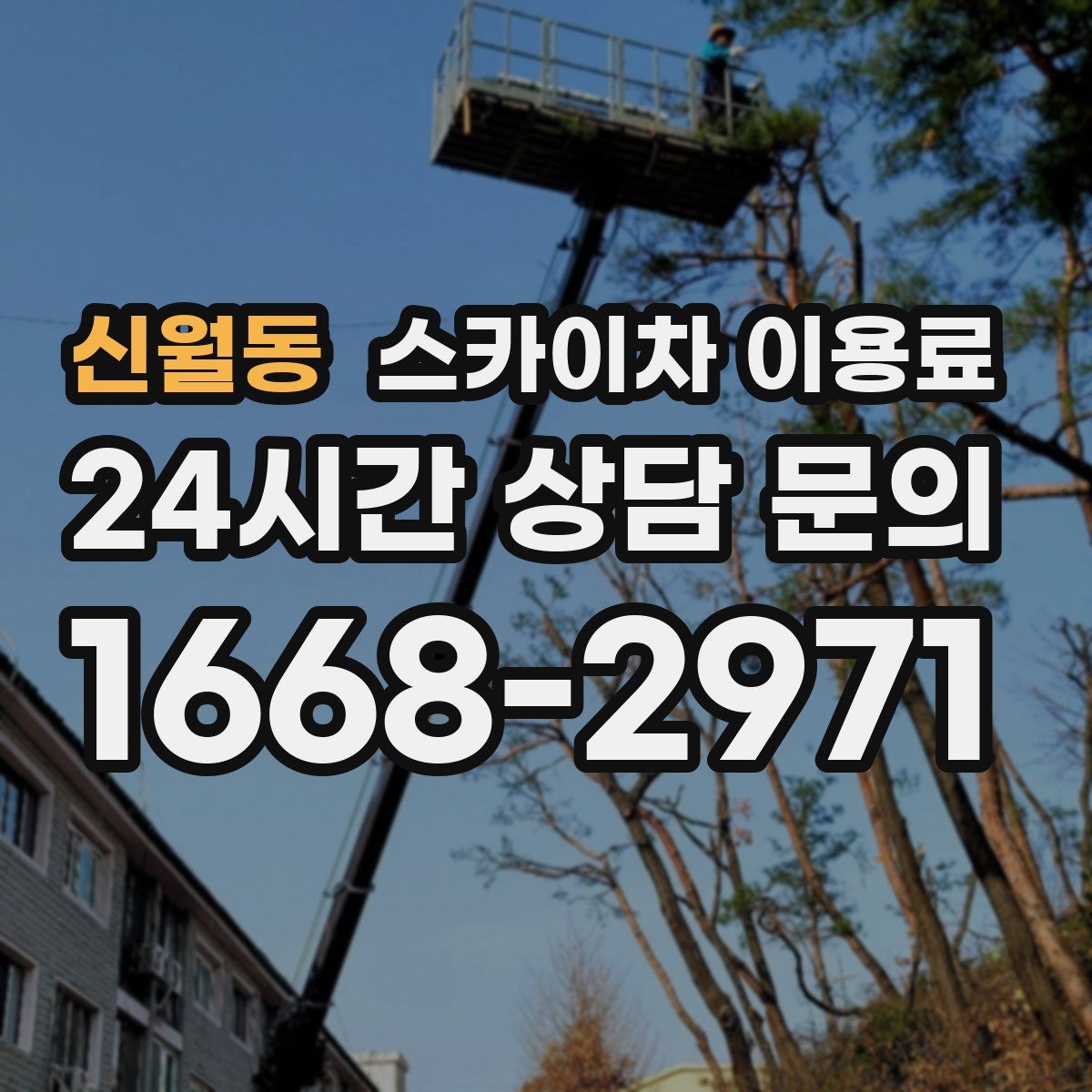 신월동 스카이차 이용료