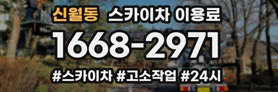 신월동 스카이차 이용료