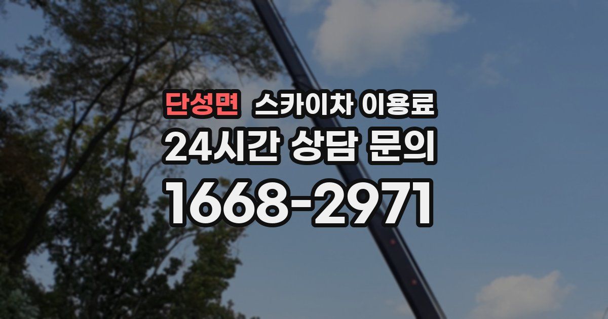 단성면 스카이차 이용료