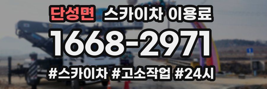 단성면 스카이차 이용료