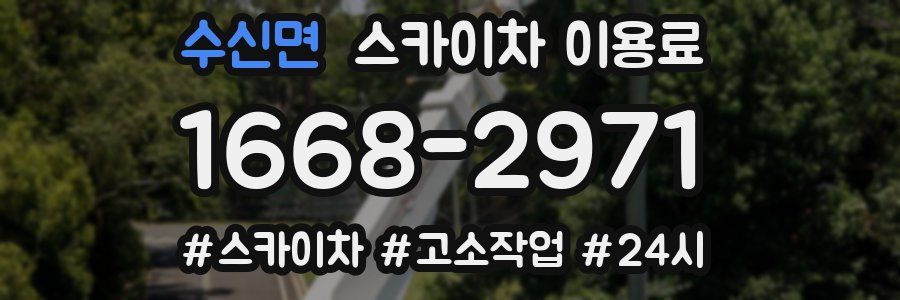 수신면 스카이차 이용료