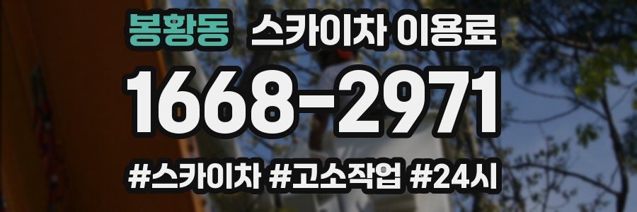 봉황동 스카이차 이용료