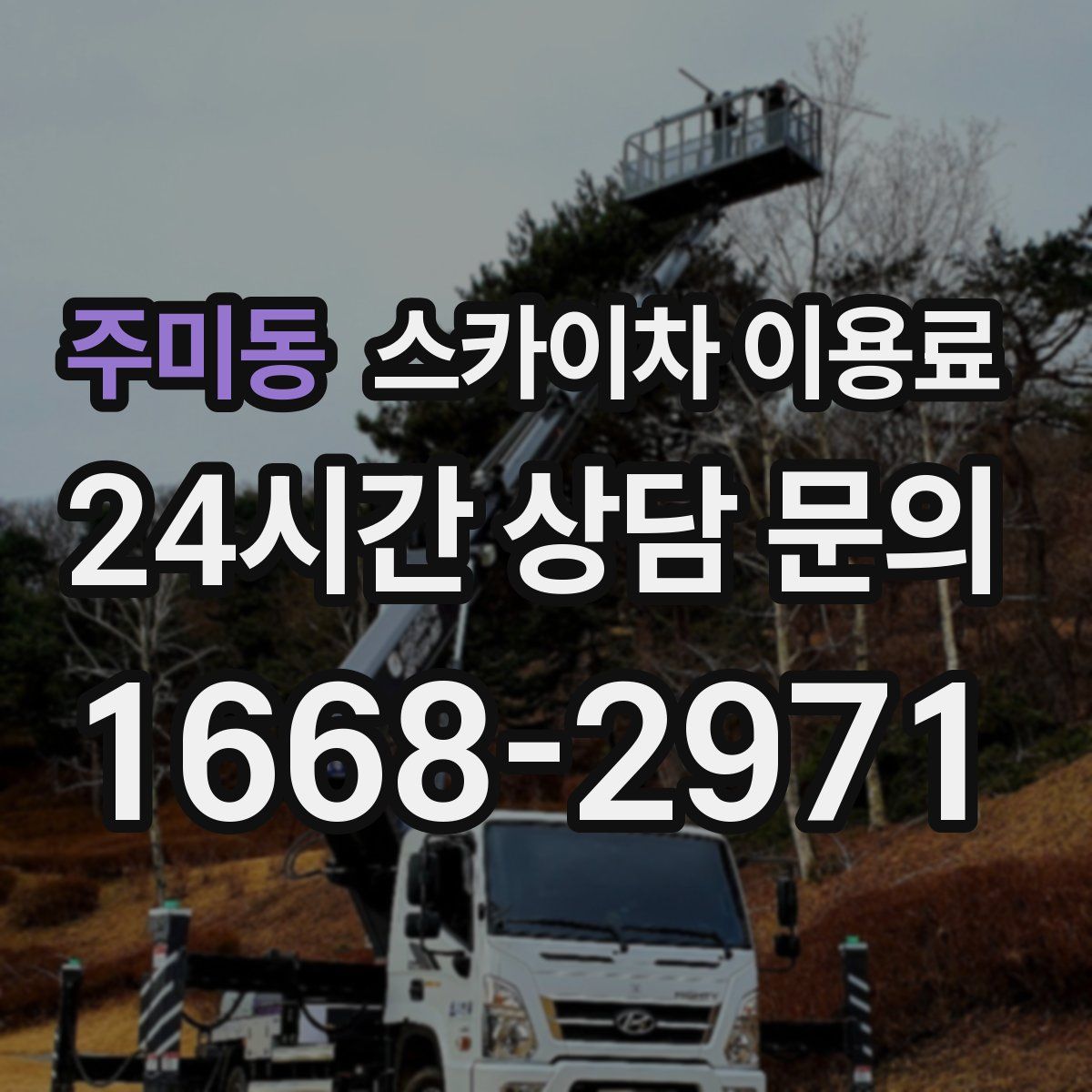 주미동 스카이차 이용료