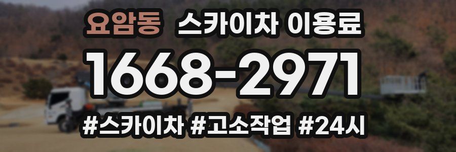 요암동 스카이차 이용료