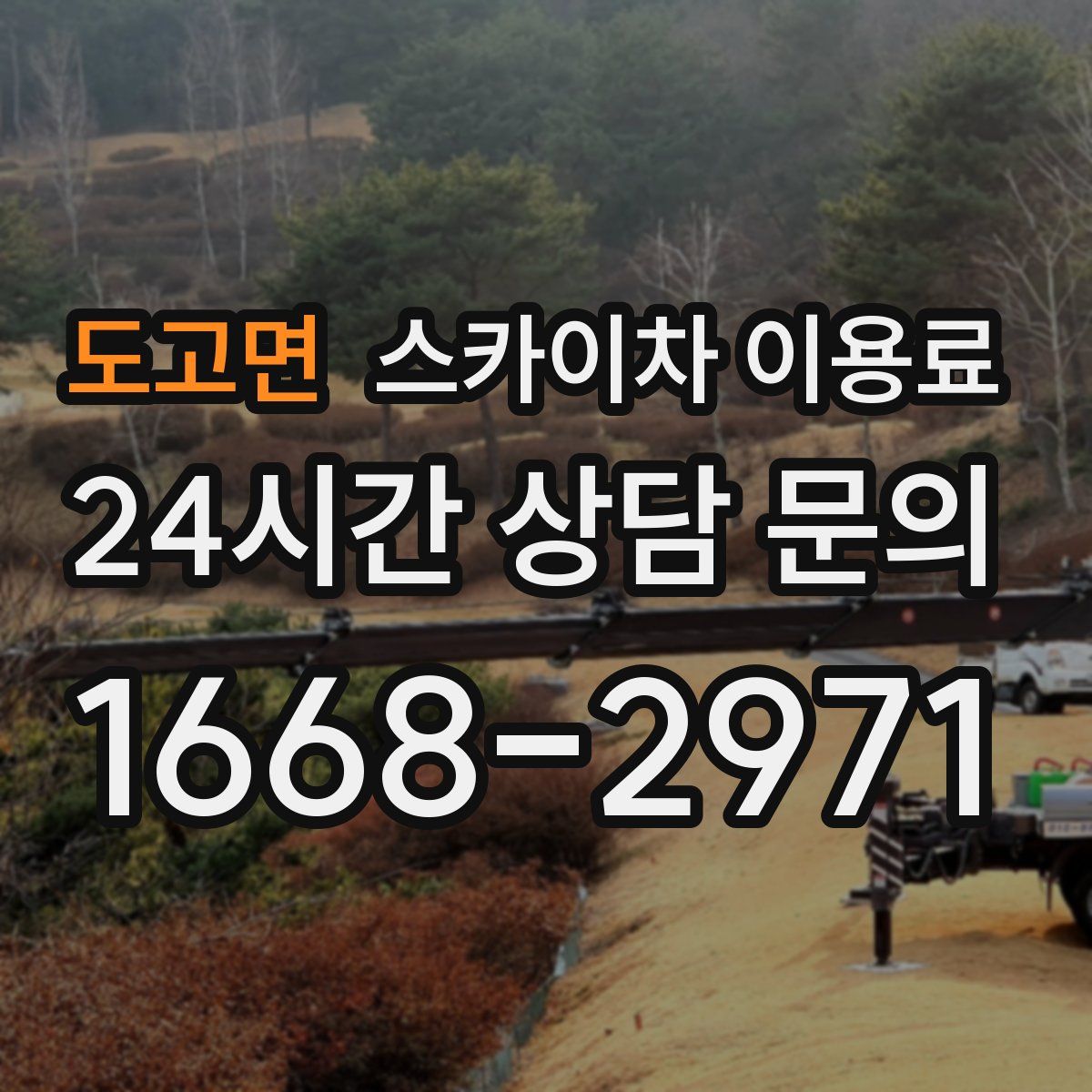 도고면 스카이차 이용료