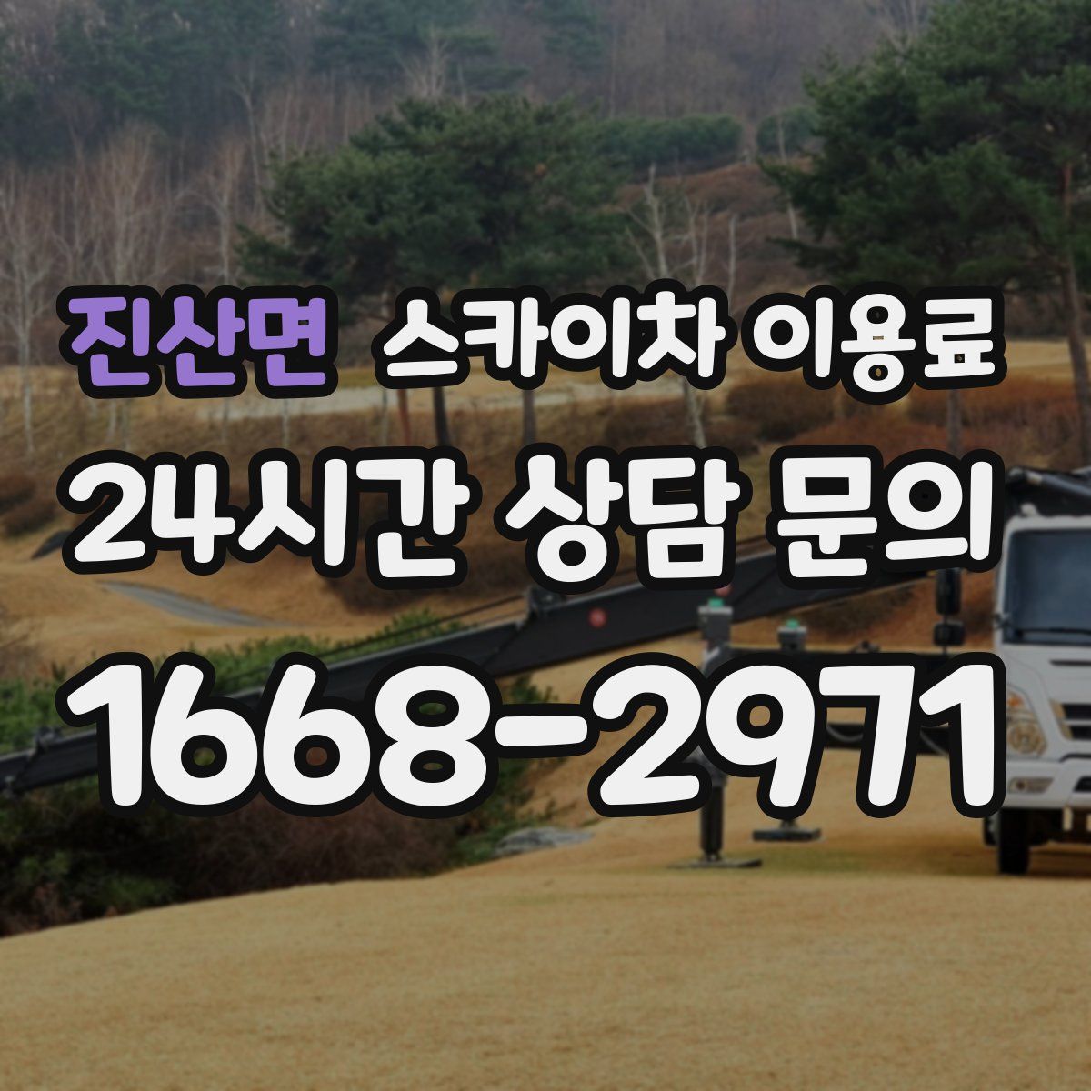 진산면 스카이차 이용료