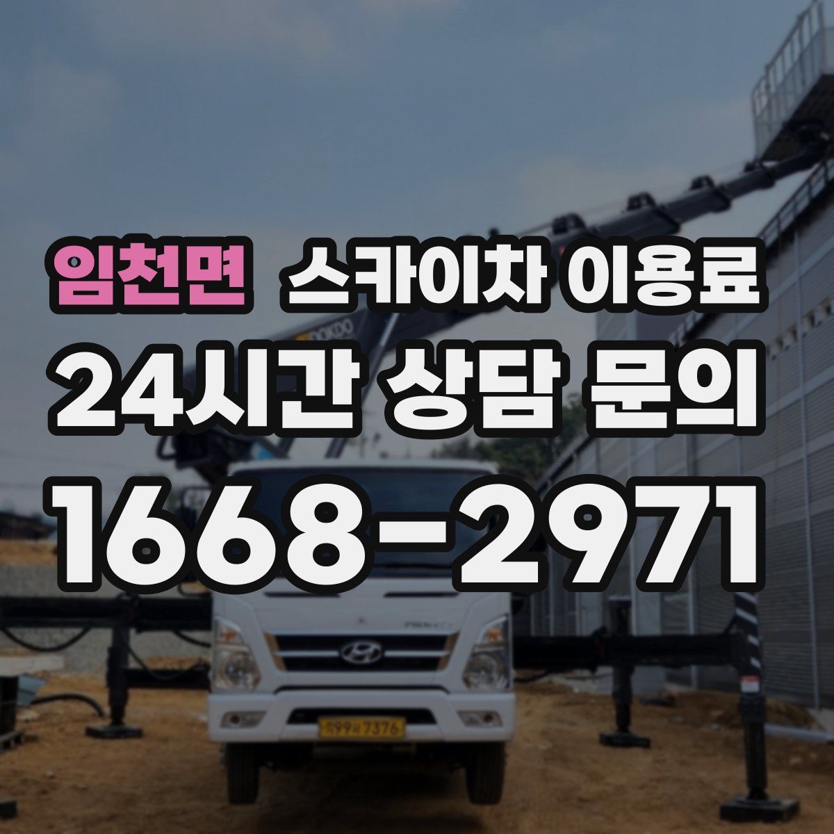 임천면 스카이차 이용료