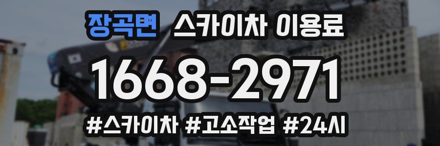 장곡면 스카이차 이용료
