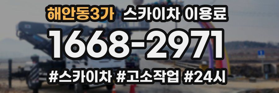 해안동3가 스카이차 이용료