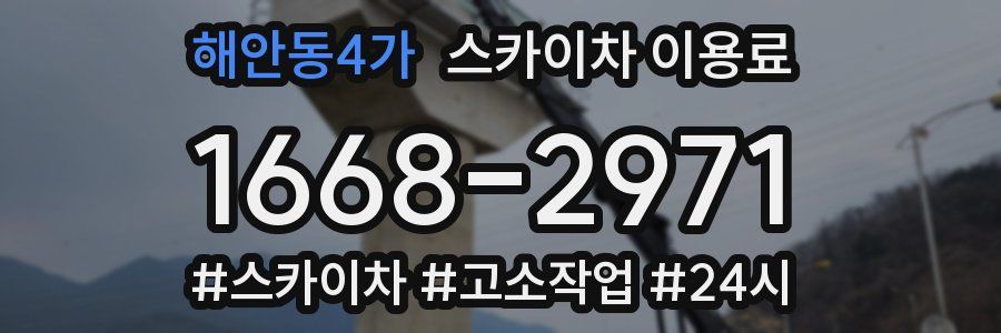해안동4가 스카이차 이용료