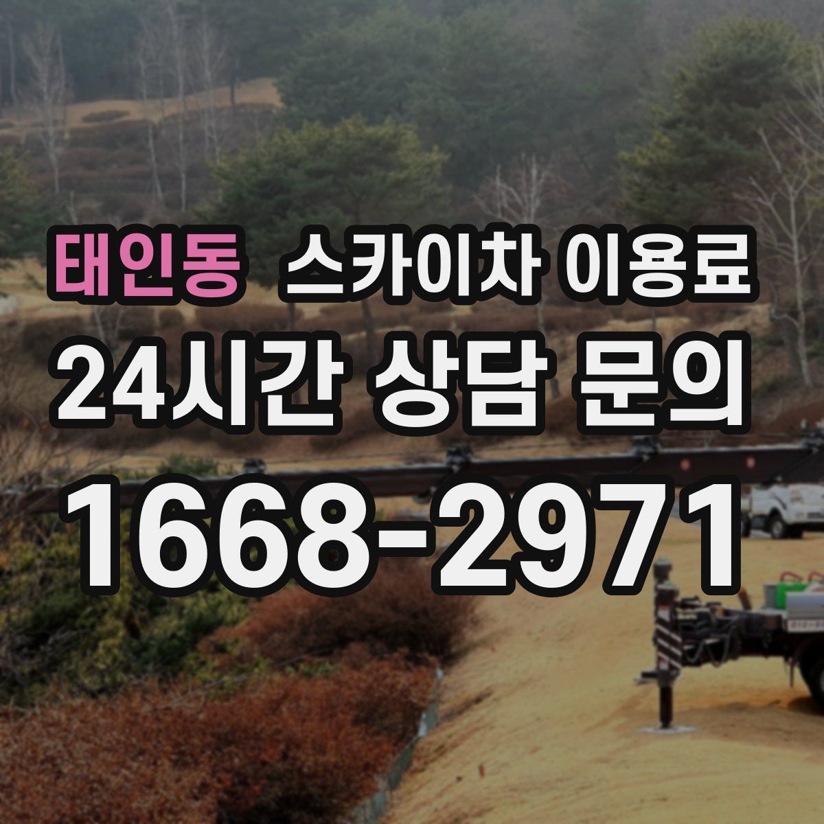 태인동 스카이차 이용료