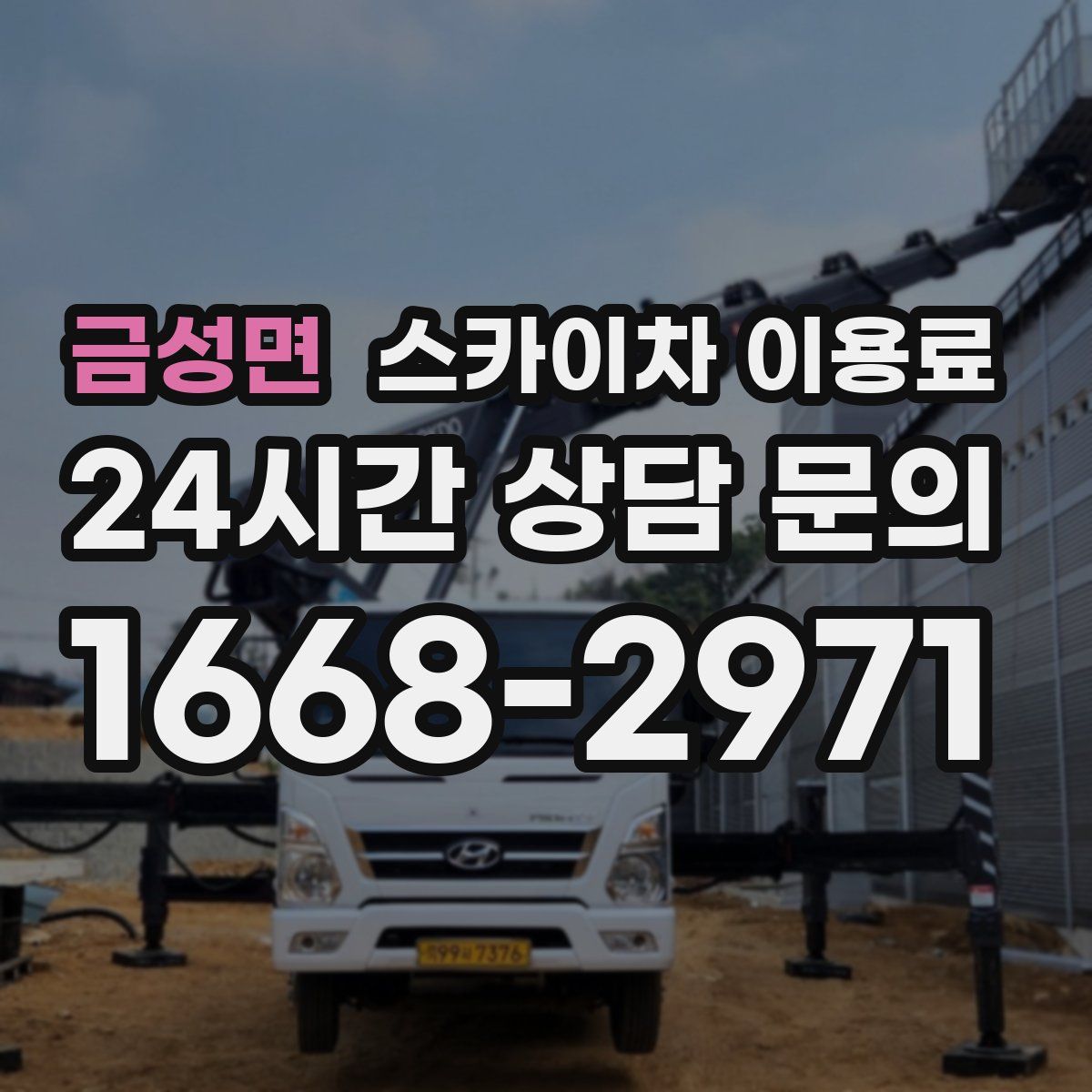 금성면 스카이차 이용료