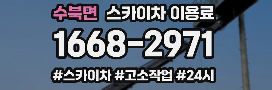 수북면 스카이차 이용료