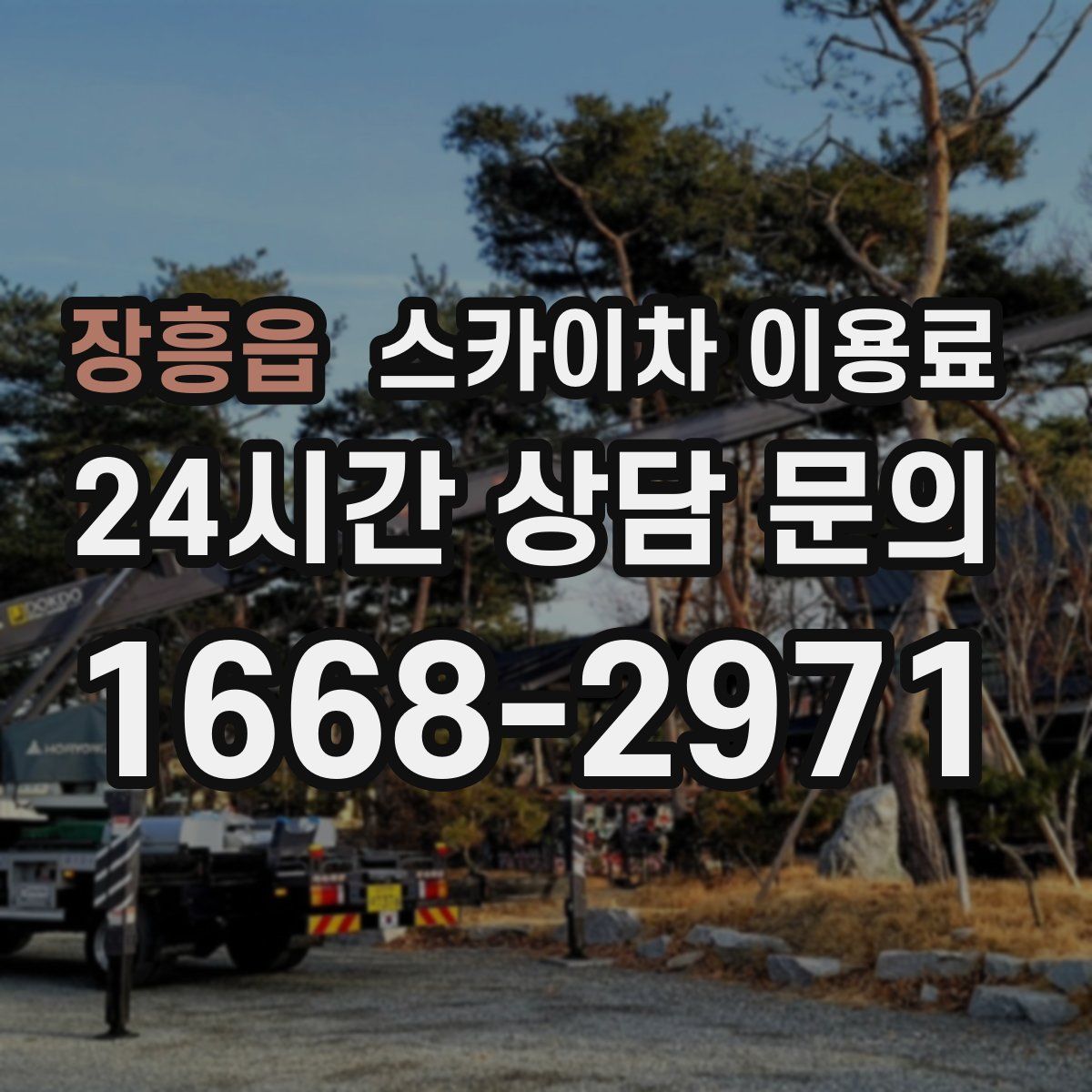 장흥읍 스카이차 이용료