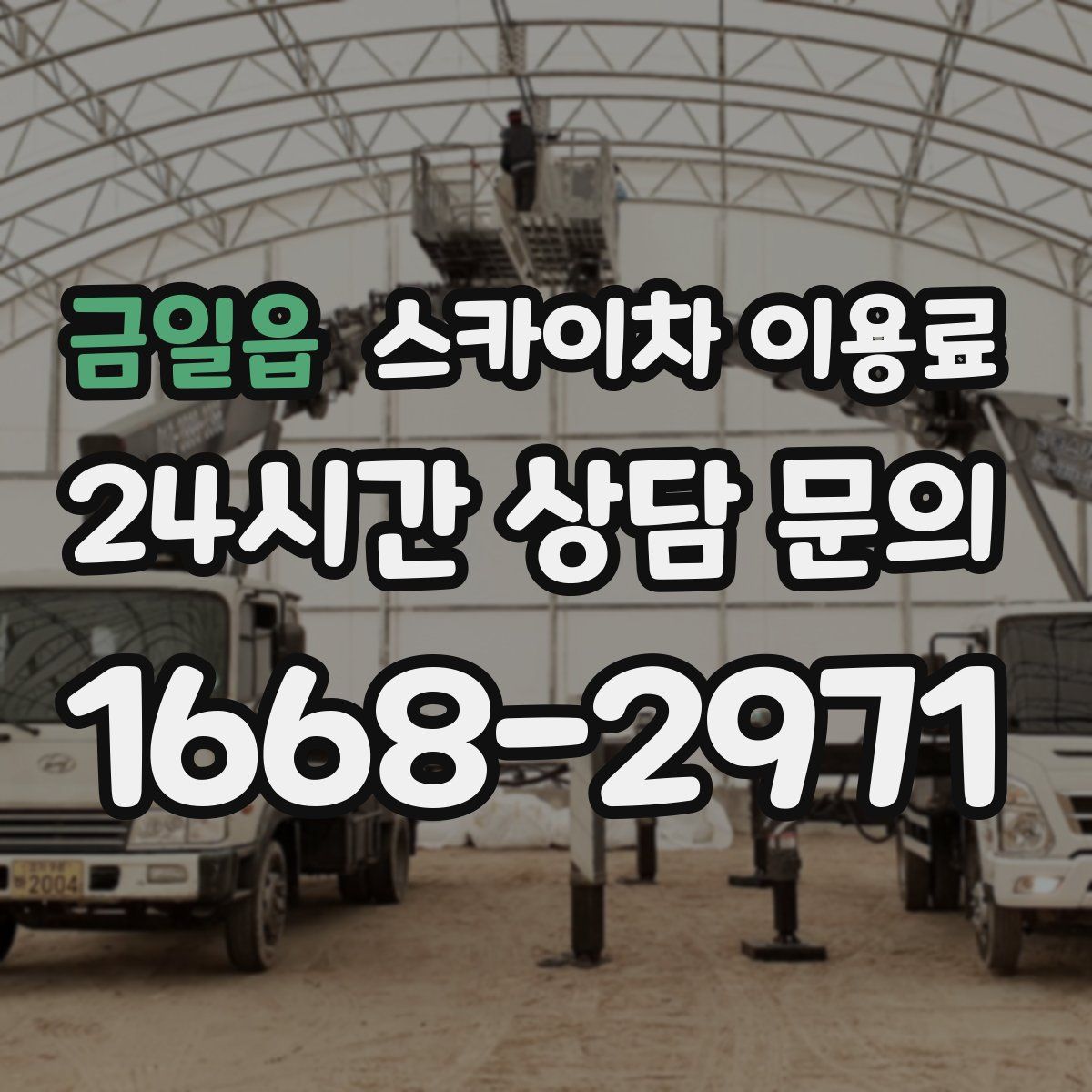 금일읍 스카이차 이용료