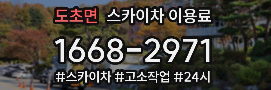 도초면 스카이차 이용료