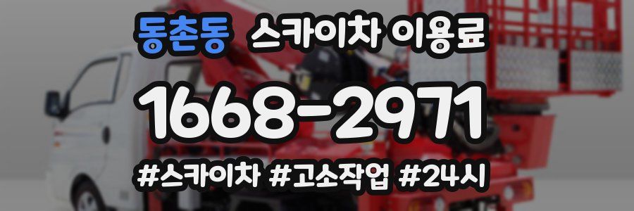 동촌동 스카이차 이용료