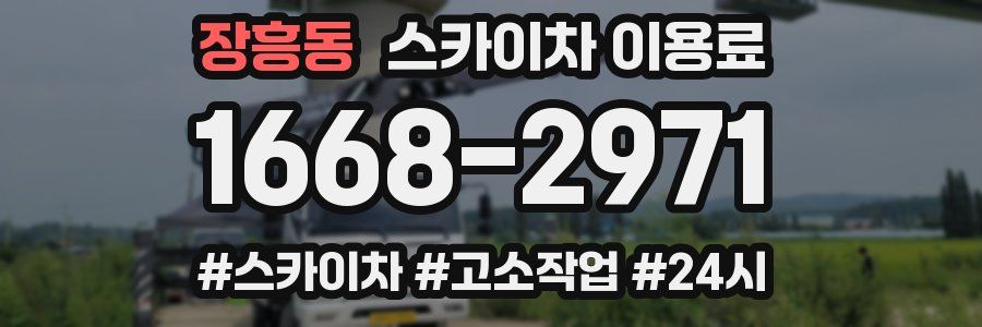 장흥동 스카이차 이용료
