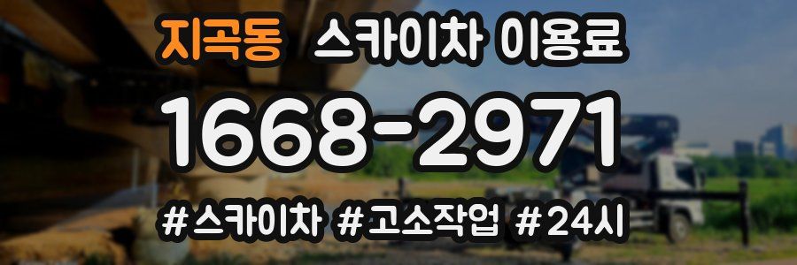 지곡동 스카이차 이용료