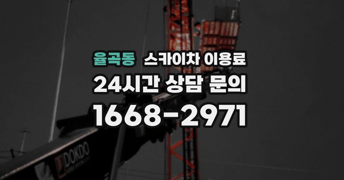 율곡동 스카이차 이용료
