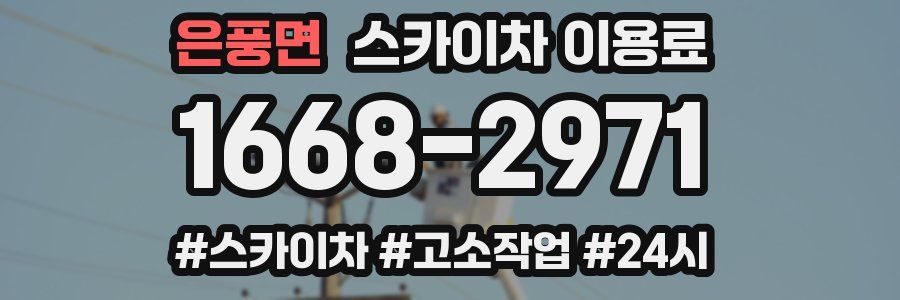은풍면 스카이차 이용료