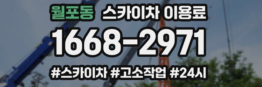월포동 스카이차 이용료